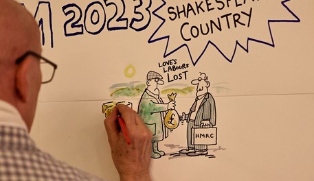 The AgriLeader Forum 2023 depicted in cartoons
